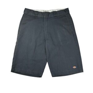 Dickies Mens Relaxed Fit Multi-Pocket Work Shorts Black WR640BK Size 34